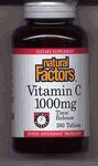 Natural Factors Vitamin C Time Release with Citrus Bioflavonoids, (90 tablets)