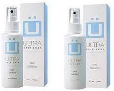 Ultra Hair Away (4 ~ 4 fl.oz. Bottles) Hair Inhibitor - Permanent Hair Remover - by Ultra Hair Away