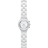 Swatch Men's FULL BLOODED SVCK4045AG Stainless-Steel Quartz Watch with White Dial