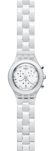 Swatch Irony Diaphane Chrono Full Blooded White Watch SVCK4045AG