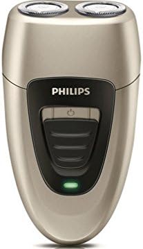 Leefuture philips norelco PQ197 Electric travel Foil Shaver, Dual precision men's shaving system with Close-Cut Technology and Independent Floating heads.