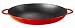 14" Red Porcelain Enameled Cast Iron Non-Stick Paella Pan