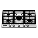 KitchenAid Architect Series II : KFGS306VSS 30in Gas Cooktop with 5 Sealed Burners - Stainless Steel