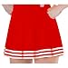 Cheerleading Uniforms - In Stock Box Pleat Skirt, YM, Red