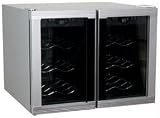 HAIER HVUE12DBSS 12-BOTTLE CAPACITY DUAL ZONE WINE CELLAR