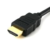 Gold-Plated Advanced High Speed HDMI Cable with Ethernet (12 feet)