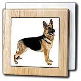 Dogs German Shepherd - German Shepherd - Tile Napkin Holders