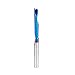 Amana Tool 51513-K Spektra Coated SC Spiral O Single Flute, Plastic Cutting 1/4 D x 1-1/2 CH x 1/4 SHK x 3 Inch Long Down-Cut CNC Router Bit with Mirror Finish