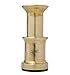 Dr. Slick Large Brass Hair Stacker ::: 2-3/4