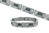 Mens Bracelet by Inox in Stainless Steel by Inox