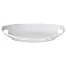 Oval Baker with Handles - White