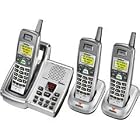 Uniden DXAI5688-3 5.8 GHz Extended Range Dual Handset Cordless Phone with Call Waiting... by Uniden