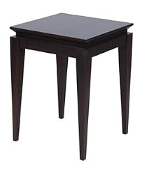 Cina Side Table, Brown