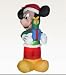 6 Ft. - Gemmy Christmas Airblown Inflatable - DISNEY - Mickey Mouse with Presents