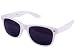 New (Unisex Mens Ladies) Brilliant White Wayfarer Sunglasses Shades UV400 Lense