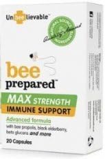 UnBEElievable Bee Prepared - MAX Strength Immune Support - 20 Capsules by Unbeelievable Health