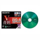 SONY 16倍速対応DVD-R 10枚パック音匠（おんしょう） 10DMR12HMCP