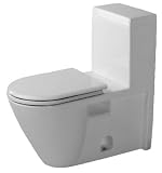 Duravit Starck 2 Elongated One-Piece US Toilet (0163010003), White