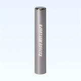 ご印鑑 銀行印 ミラーチタン 10.5mm(ボディマーク付) ケース無 大周先生印影