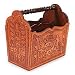 Leather magazine rack, 'Inca Mailman' Image