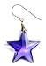 Purple Star Gold Earrings Swarovski Jewelry
