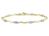 14KT 2.00CTW TANZANITE BRACELET