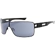 Fox Racing The Cantor Adult Casual Sunglasses w/ Free B&F Heart Sticker Bundle - Polished Black/Dark Grey