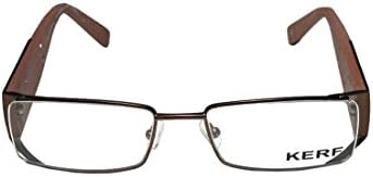 Kerf 850 Mens/Womens Rxable For Teens Designer Full-rim Eyeglasses/Eyewear (53-18-0, Matte Bronze / Light Brown)