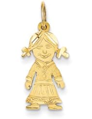 Genuine IceCarats Designer Jewelry Gift 14K Girl Charm