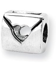 Love Note Charm in Silver for 3mm Charm Bracelets