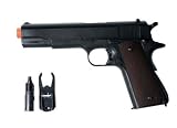 Gas powered semi auto pistol with half metal body EG720