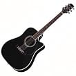 Takamine EF341SC Acoustic Electric Guitar Black Gloss (Black Gloss)