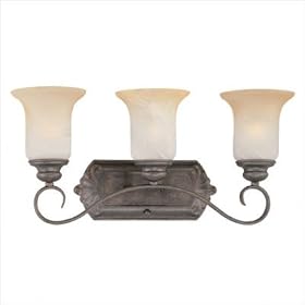 Regency Vanity Light in Colonial Bronze