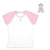 Los Angeles Angels MLB All-Star Womens Top (Pink)