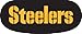 Party Animal Pittsburgh Steelers Team Eye Black Strips- 3 Pairs