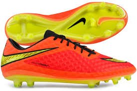 Nike Hypervenom Phantom FG Mens Bright Crimson/Volt-Hyper Punch Soccer Cleats