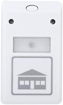Pest Repeller Ultrasonic Waves 220V Electronic Repeller Control Aid for Ants Spiders Roaches Mice Repelling White