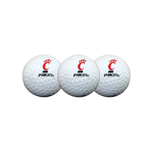Cincinnati Bearcats Ncaa Golf Ball 3-pack