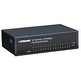 Intellinet 16-Port 10/100Mbps Fast Ethernet Office Switch (Metal) (522595)