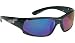 Solar Bat Captain Polarized Sunglasses (Mossback gold mirror, Black)