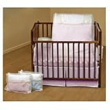 Pink Classic Bows Cradle Bedding-Size 15x33
