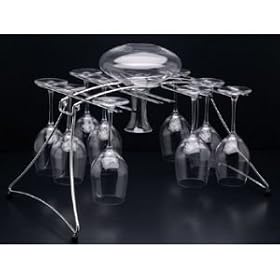Oenophilia Fusion 16-Glass Stemware Rack by Oenophelia