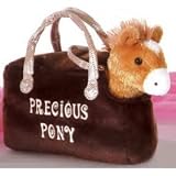 AURORA PRECIOUS PONY HORSE Fancy Pals Pet Carrier - Purse w/ 8" Plush