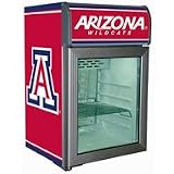 Arizona Wildcats Logo Refrigerated Glass Door Cooler