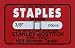 Arrow Fastener 196 Heavy-Duty Staples