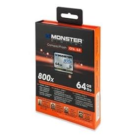 Monster Digital CFA-0064-808 64GB CompactFlash 800x