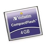 CompactFlash Erasable Memory Card, 1GB (VER47010)