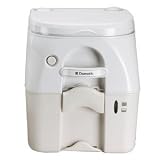 Dometic - SeaLand 975 Portable Toilet 5.0 Gallon - Tan w Brackets