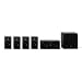 KEF C1SYSTEM Speaker System with Subwoofer (6 Pieces)