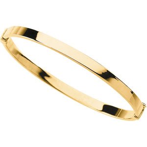 14K Yellow Gold Bangle Bracelet